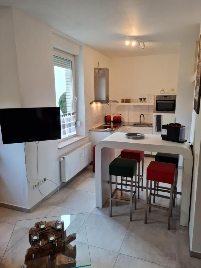 Ferienwohnung Am Kurpark Bad Rothenfelde Exteriör bild